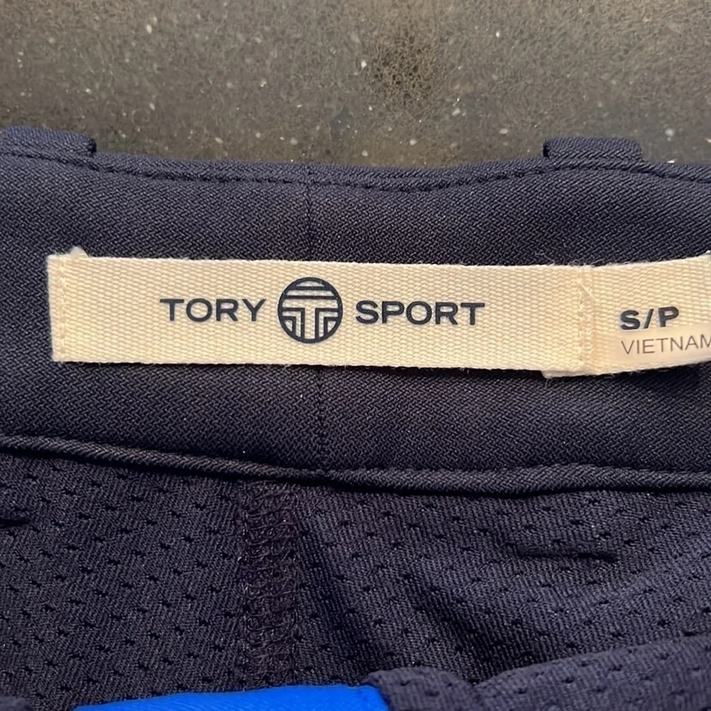 Tory Burch Two-Tone Tech Twill Golf Skirt SZ S
